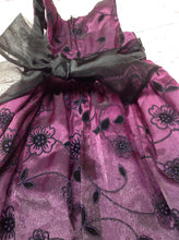 Rare Editions Purple & Black Dress