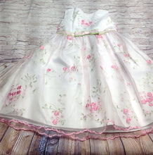 Rare Editions White & Pink Dress