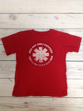 Red Hot  Red Print Top