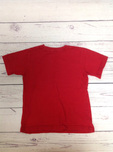 Red Hot  Red Print Top