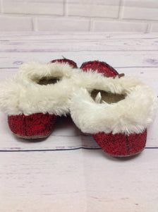 Red Sparkles Slippers