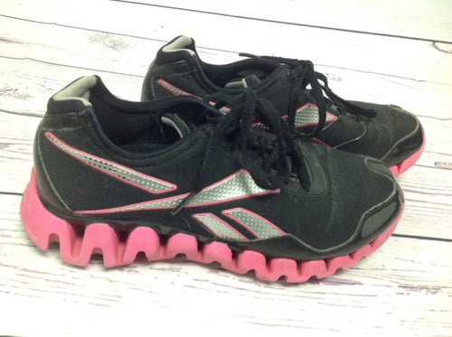 Reebok Black & Pink Sneakers