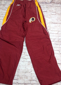 Reebok Red & Yellow Red Skins Pants