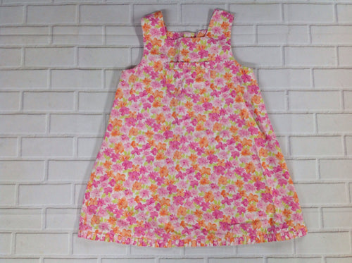 Ring Around the Rosi Pink & Orange Floral Dress