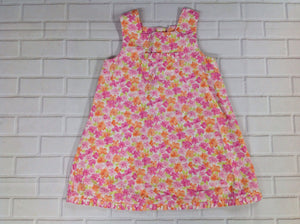 Ring Around the Rosi Pink & Orange Floral Dress