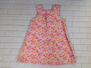 Ring Around the Rosi Pink & Orange Floral Dress