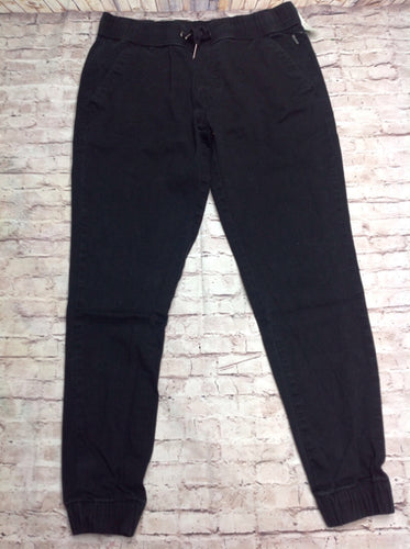 Ring of Fire Black Solid Pants