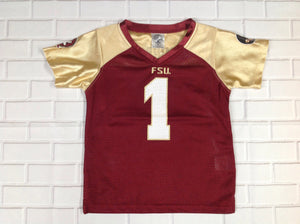 Rivalry Threads BURGUNDY & GOLD Top