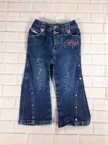 Rocawear Denim & Pink Jeans