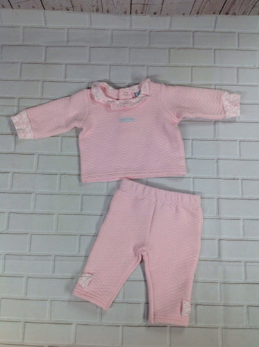 Rock a Bye Pink & White 2 PC Outfit
