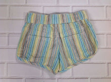 Roxy Girl Blue & Beige Stripe Shorts