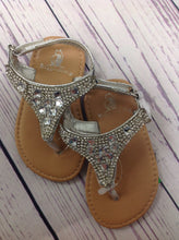 Rugged Bear Silver Sandals