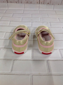 SEE KAI RUN Gold & Pink Shoes