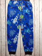 SEVEN APPAREL Blue & Green Robots Sleepwear