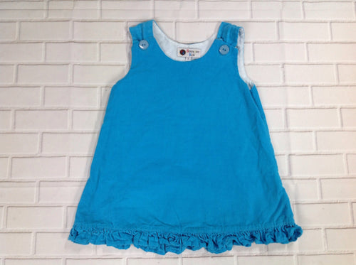 SMOCKaDOT Kids Blue Dress