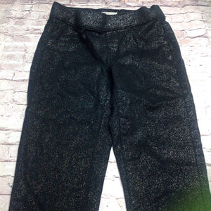 SO Black Glitter Pants