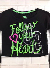 SO.. Black Print Top