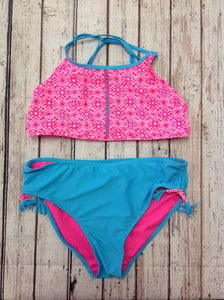 SO.. Blue & Pink Swimwear