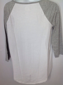 SO.. GRAY & WHITE Top