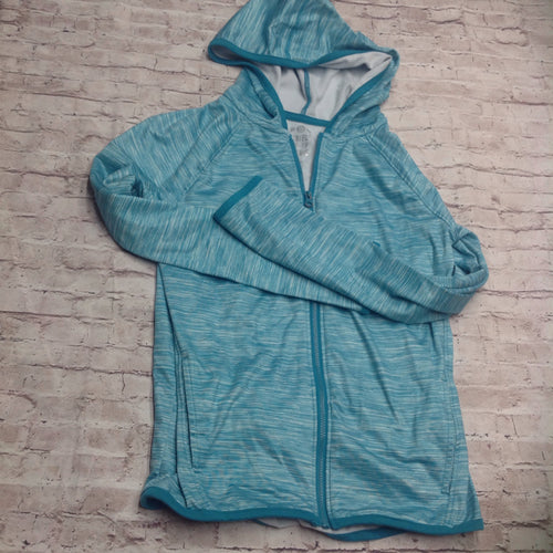 SO.. LIGHT BLUE & WHITE Top