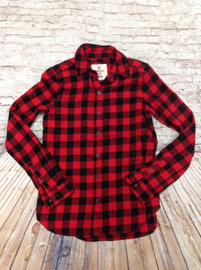 SO.. Red & Black Top