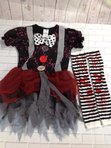 SPIRIT Red & Black Costume