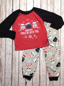 STAR WARS Red & Black Holiday Sleepwear