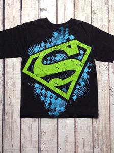SUPER MAN Black Superman Top