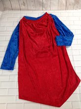 SUPER MAN Red & Blue Costume