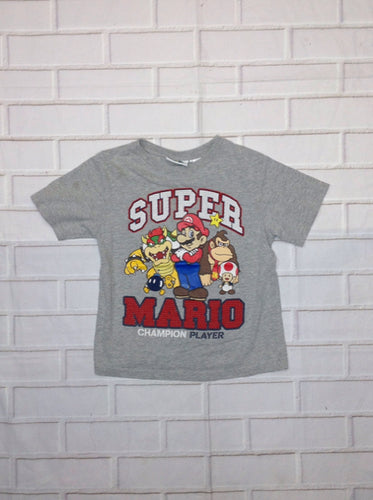 SUPER MARIO Gray Super Mario Top