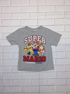 SUPER MARIO Gray Super Mario Top