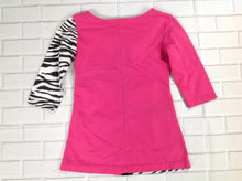 SWAK PINK & BLACK Zebra Dress