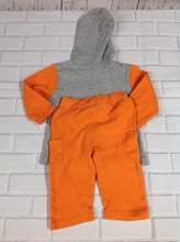 SWEET & SOFT GRAY & ORANGE 2 PC Outfit