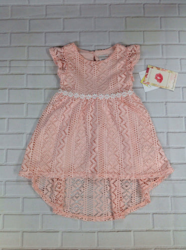 SWEETHEART ROSE PEACH PRINT Dress