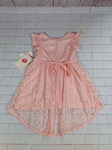 SWEETHEART ROSE PEACH PRINT Dress
