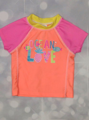 SWIM TIME Pink & Orange Swimwear
