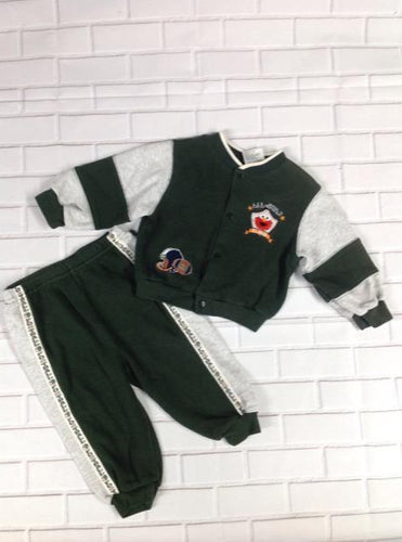 Seasme Street Green 2 PC Outfit