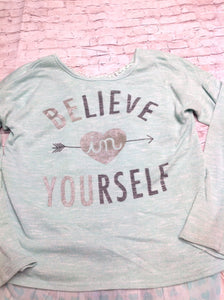 Self Esteem Light Green Top