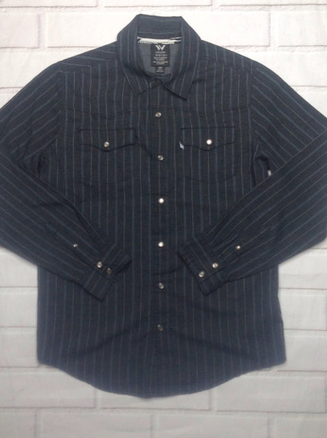 Shaun White DARK GRAY Pinstripe Top