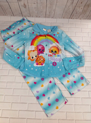 Shopkins Blue Print Sleepwear