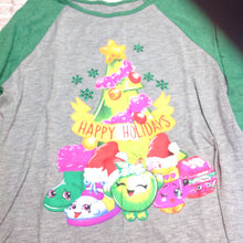Shopkins Green & Gray Top