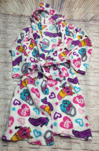 Shopkins Pink & White Robe