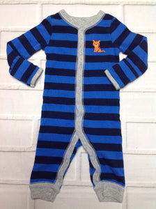 Simple Joy BLUE & GRAY Shortalls