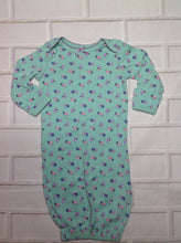 Simple Joy Baby Blue Print Gown