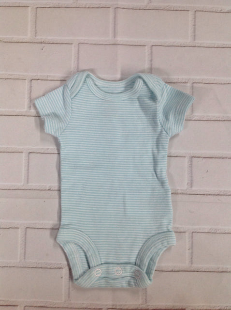 Simple Joy Blue & White Onesie