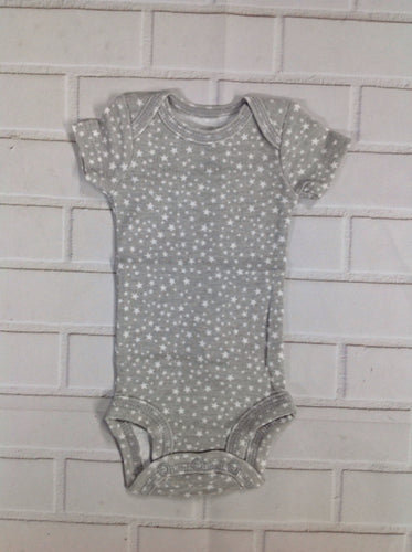 Simple Joy GRAY PRINT Onesie