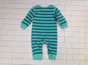 Simple Joy Green Print One Piece