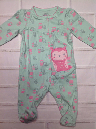 Simple Joy LIGHT GREEN & PINK Sleepwear