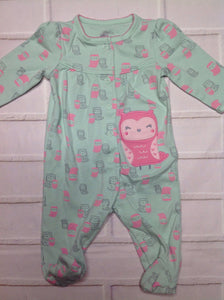 Simple Joy LIGHT GREEN & PINK Sleepwear