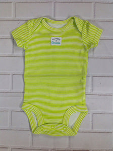 Simple Joy Lime Print Onesie